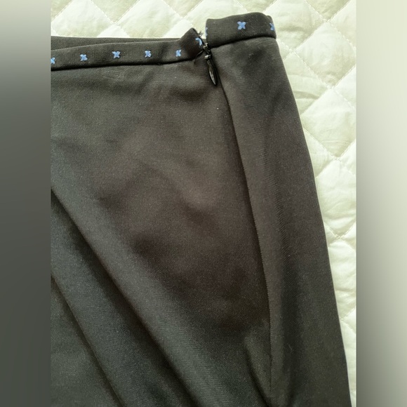 Super Rare Vintage Floral Embroidered Pencil Skirt ASO Lorelai in Gilmore Girls - Picture 4 of 4